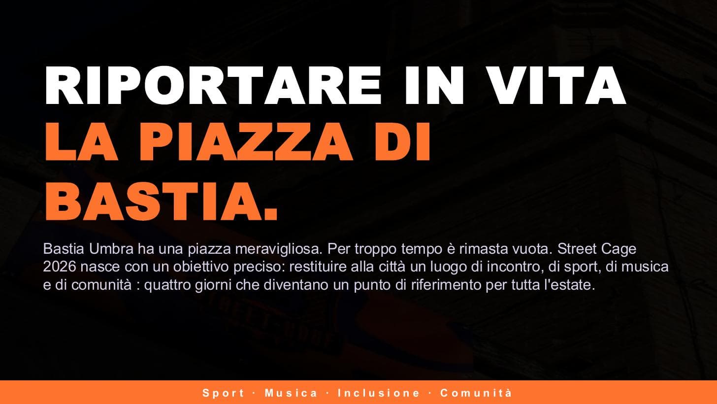 Slide 2 — proposta sponsor Street Cage 2026